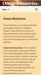 Mobile Screenshot of oceanministries.com